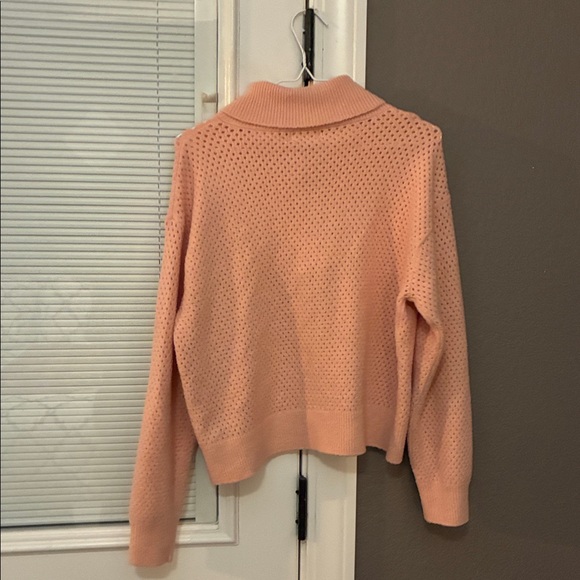 Universal Thread Peach Cowl Neck Sweater - Picture 4 of 4